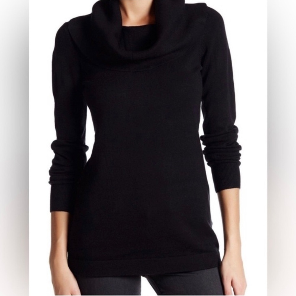 French Connection Black Cowl Neck Sweater size Extra Large XL
